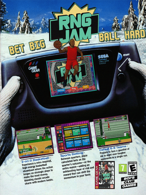 magazine page of rngjam